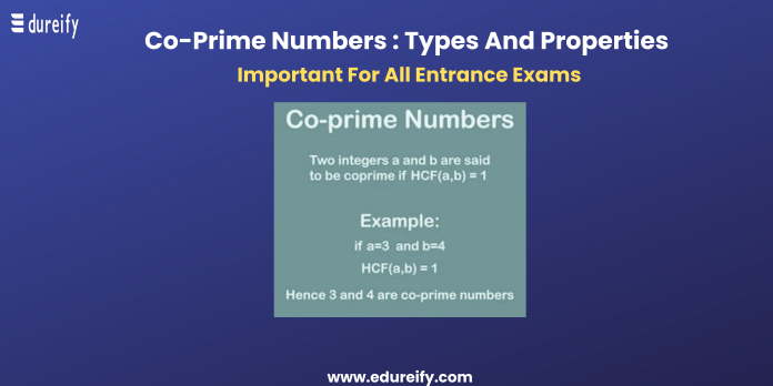 Image: Co-prime numbers types with examples