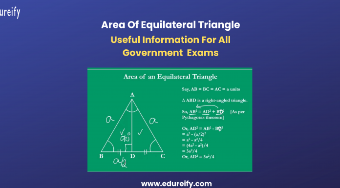 Image: Area of equilateral triangle