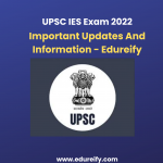 Image: UPSC IES Exam 2022