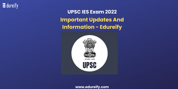 Image: UPSC IES Exam 2022