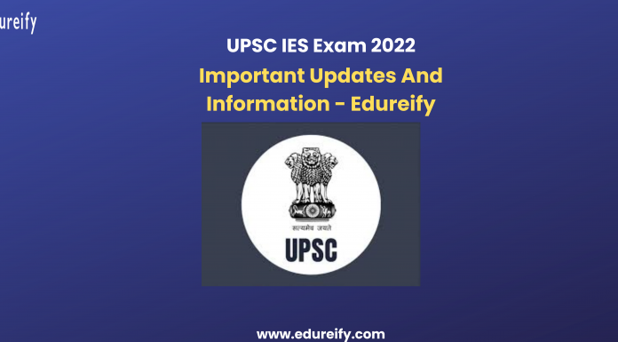 Image: UPSC IES Exam 2022