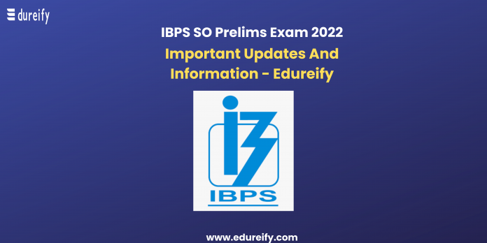 Image: IBPS SO Prelims Exam 2022