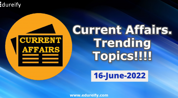 Image: daily current affairs 16-June-2022