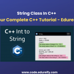 Image: string class in c++