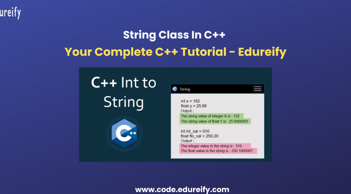 Image: string class in c++