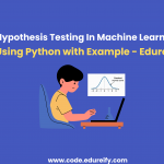 Image: Hypothesis testing www.code.edureify.com