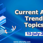 Daily Current Affairs 13-July-2022