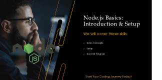 Getting started with Node.js install node js adn run your first application