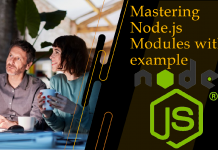 master node.js modules