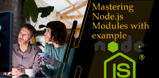 master node.js modules