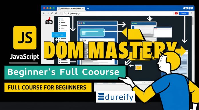 n the first part of the course, you will learn about the basic features of a website DOM and the JavaScript commands you can use to manipulate the DOM. In the second part of the course, you will use what you have learned to create practical examples ranging from beginner to advanced.